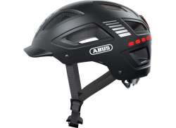 Abus Hyban 2.0 LED Cycling Helmet Signal Zwart