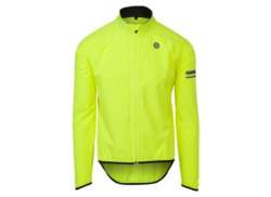 Agu Essential Bicycle Rain Jacket Men Fluor. Yellow