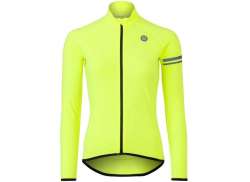 Agu Thermo Cycling Jersey Essential Women Neon Yellow - XL