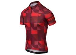 Agu Triangle Stripe Cycling Jersey Ss Essential Men Red