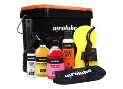 Airolube Bike Essentials Wax Cleaning Set 6L - 9-Parts