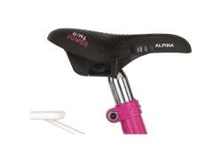 Alpina Bicycle Saddle 16\" GirlPower - Black