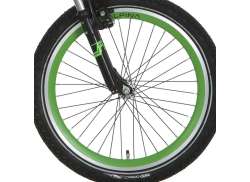 Alpina Front Wheel 20 Inch Trial - Green/Silver