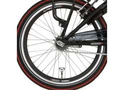Alpina HLQC Rear Wheel 22\" Brake Hub For. Yabber - Black