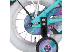 Alpina Rear Wheel 12\" Brake Hub Girlpower - Pink/Silver