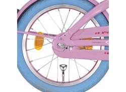 Alpina Rear Wheel 18\" Brake Hub - Pink/Silver