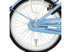 Alpina Rear Wheel 20\" - Matt White/Silver