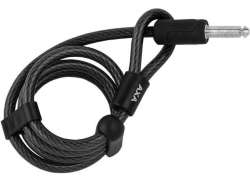 Axa Plug-In Cable RLS &#216;10mm 115cm - Black