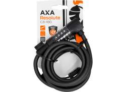 Axa Resolute Combination Lock &#216;8mm 180cm - Black