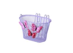 Basil Butterfly Childrens Basket - Lilac Purple