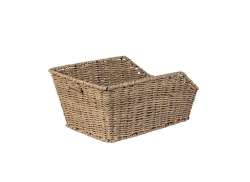 Basil Cento Bicycle Basket For Rear WSL - Seagrass