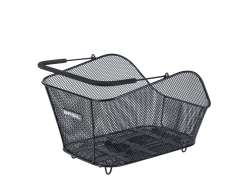 Basil Icon Basket For Rear MIK Finely Woven - Black