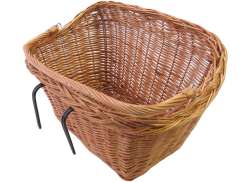 Basil Wicker Bicycle Basket Dublin Square With Belly