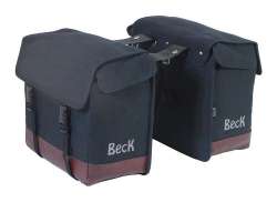 Beck Natural Double Pannier 38L - Black