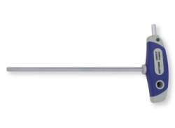 Berner Topline Hex T-Key 2.5mm 100mm - Blue/Silver