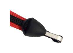 Bibia Triple Bungee Strap 26/28 Inch with Hook - Red/Black