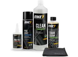Bike7 Clean &amp; Care Cleaning Set - 5-Parts