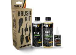 Bike7 Clean &amp; Lube Cleaning Set - 4-Parts