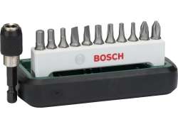 Bosch Bit Set 12-Parts TX/KR/PL/INB - Silver/Green