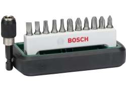 Bosch Bit Set 12-Parts TX/KR/PL - Silver/Green
