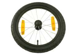 Burley Bicycle Trailer Wheel 16 x 1.75 For Cub Alu Black