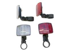 Burley Reflector Set 4-Parts - White/Red