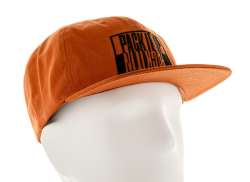 Capsuled Snapback Cap Orange - One Size