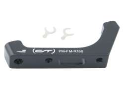 Contec Brake Caliper Adapter PM -> FM &#216;160mm - Black