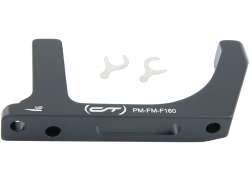 Contec Brake Caliper Adapter PM -> FM &#216;160mm Front - Black