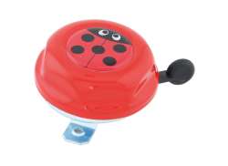 Contec Childrens Bicycle Bell Junior Ladybug Red