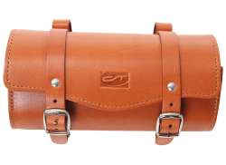 Contec Classic Exclusiv Saddle Bag Leather 200x70x95mm-Honey