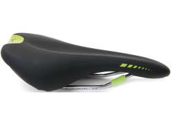 Contec Neo Sport Z Active Bicycle Saddle - Black/Green