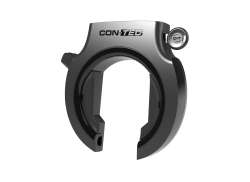 Contec PowerLoc L Frame Lock 57mm Removable Key - Black