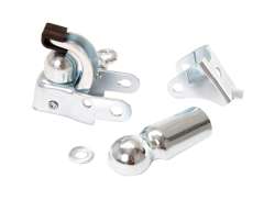 Contec Trailer Coupling with Support Frame Assembly Silver