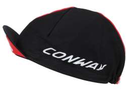 Conway RR Bicycle Cap Black/Red - One Size