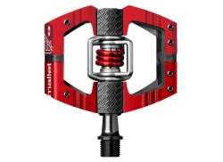 Crankbrothers Mallet E LS Platform Pedals - Red/Black