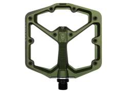 Crankbrothers Stamp 7 Pedals Large - Camo Green