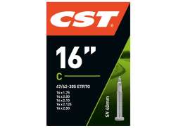 CST Inner Tube 16 x 1.75 - 2.5 Presta Valve 40mm