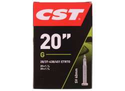 CST Inner Tube 20 x 1 1/8 - 1 3/8 - 40mm Presta Valve