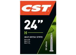 CST Inner Tube 24 x 1.75 - 1 3/8 Presta Valve 40mm