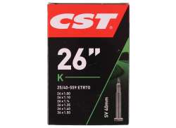 CST Inner Tube 26 x 1.0 - 1.50 - 40mm Presta Valve