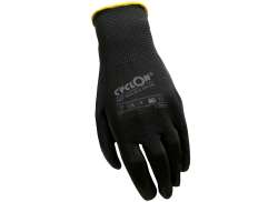Cyclon Workshop Gloves PU-Flex Bl/Yellow - Size 10 (3)