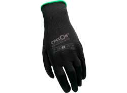 Cyclon Workshop Gloves PU-Flex Black - Size 9