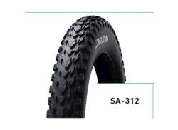 Delium Thundr Tire 20 x 4.00\" - Black