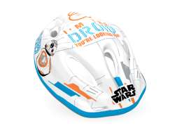 Disney Stars-Wars BB8 Childrens Helmet White/Orange - 52-5