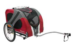 DoggyRide Novel20 With Axle Connector Pullbar - Red