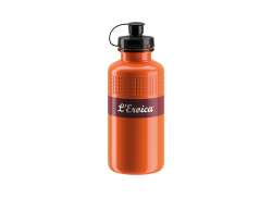 Elite Eroica Vintage Water Bottle 500cc - Rust Brown