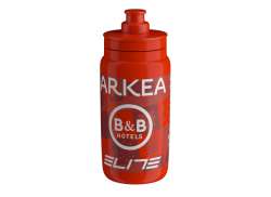Elite Fly Water Bottle Team 2024 Arkea B&amp;B Hotels Red -550ml