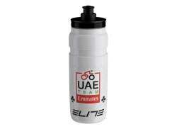Elite Fly Water Bottle Team 2024 UAE Team Emirates White - 7