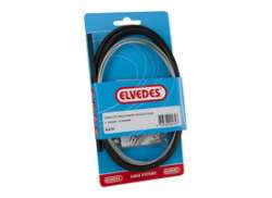 Elvedes 6279 Brake Cable Set Rear Batavus 1700/2250mm - Blac